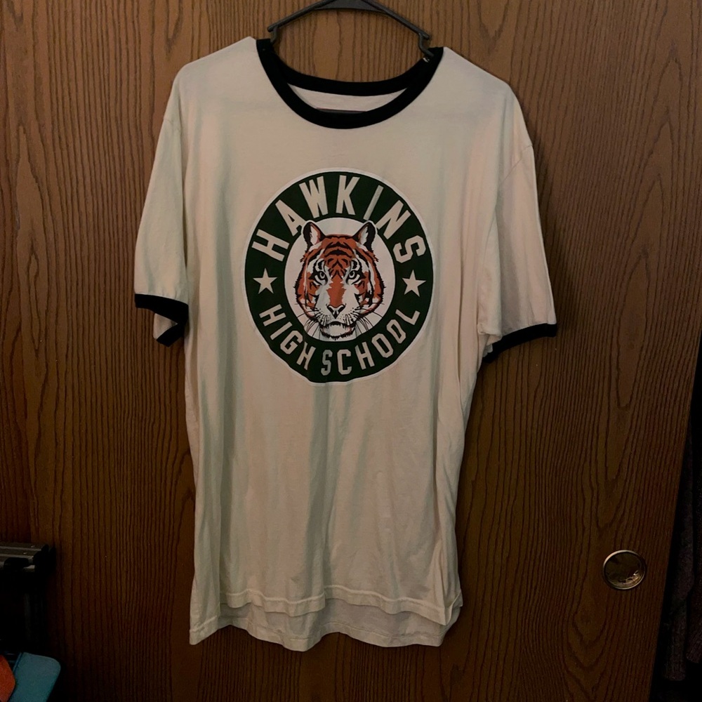 Stranger Things Hawkins High School Ringer T-Shirt